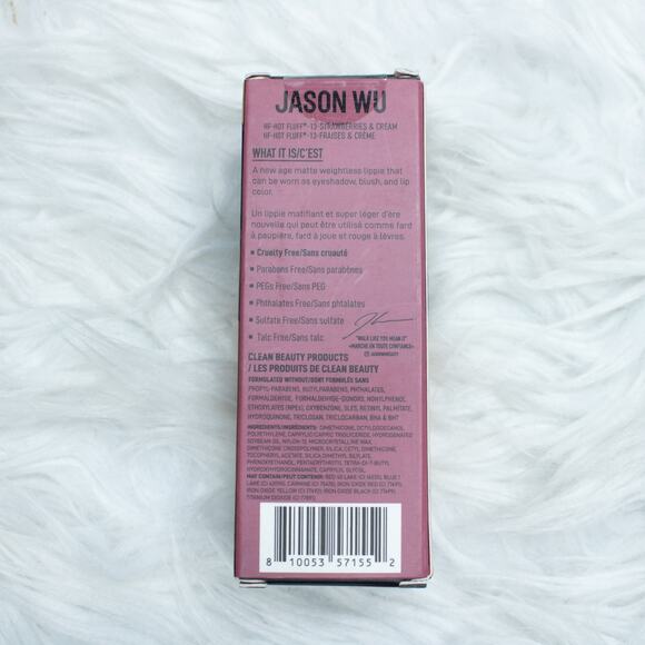 Jason Wu Hot Fluff‎ Lip Eye Cheek Color Stick Stain Strawberries & Cream 13 NIB - Picture 7 of 9